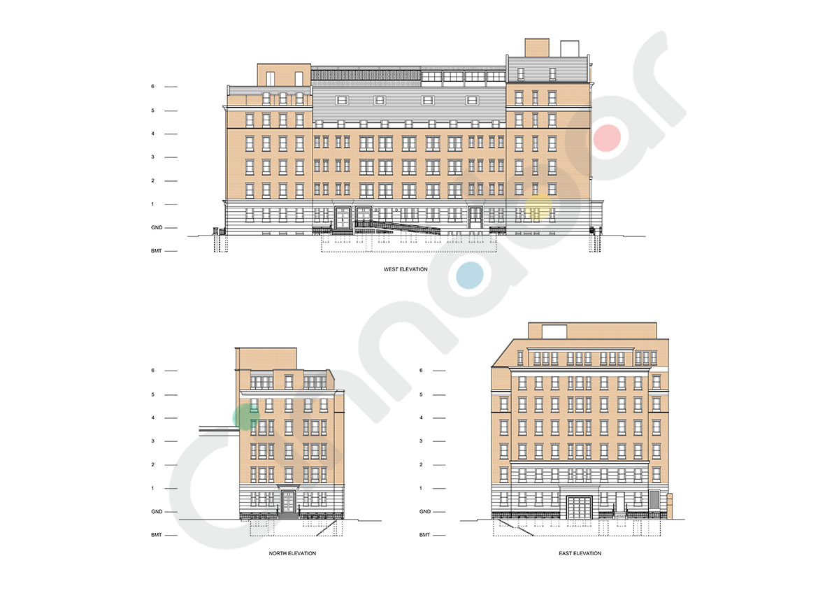 Elevation Drawing Example