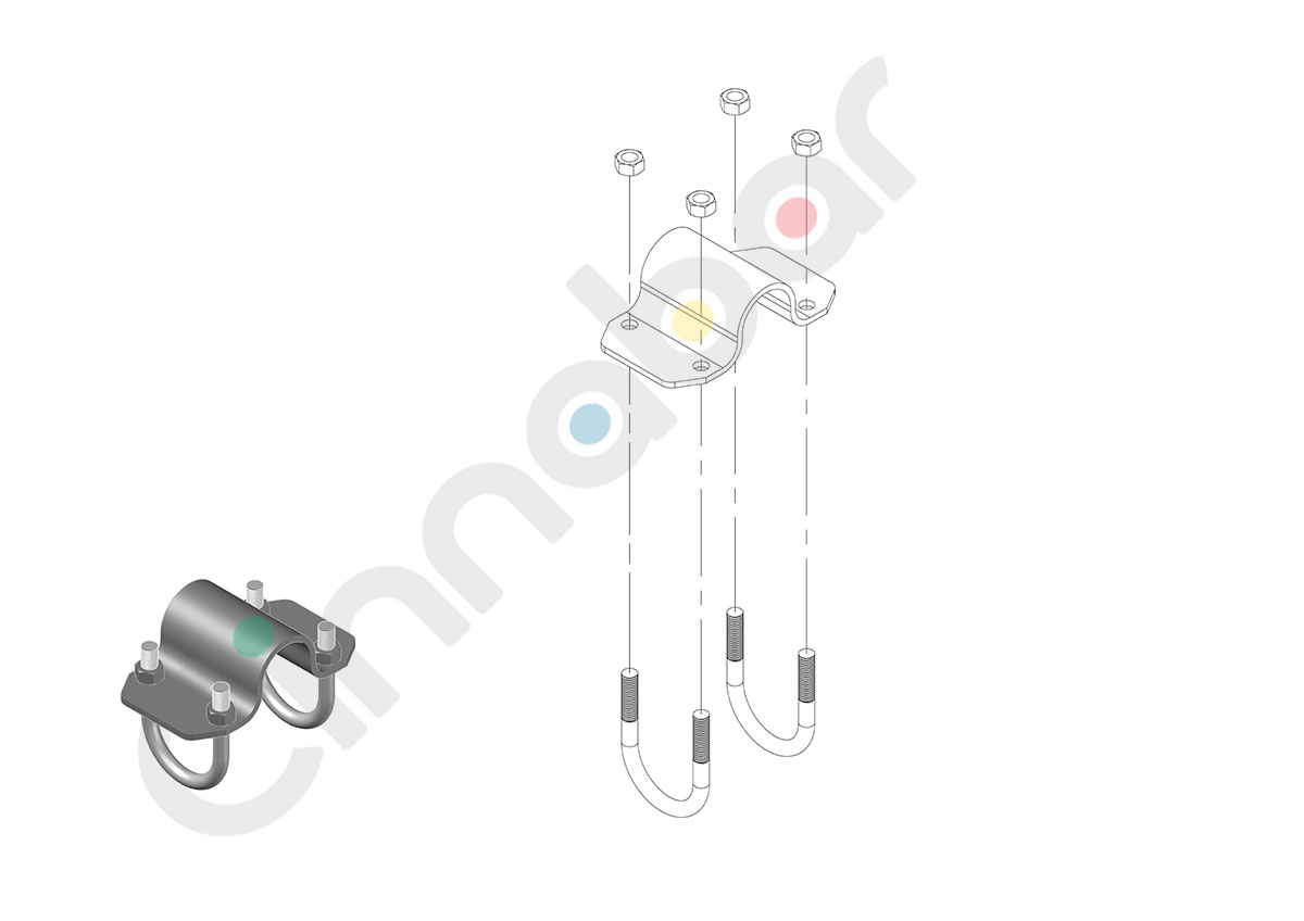 3D Rendered + Line Isometric